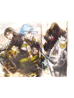 Оригинальный Арт Бук Sword Art Online SAO - ABEC Artworks II Wanderers  (Мастера Меча Онлайн)