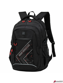 Рюкзак BRAUBERG CONTENT универсальный, 3 отделения, светоотражающий принт, «Direction», 47×33×18 см. 271653