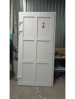 ДВЕРЬ ВХОДНАЯ ШИРИНА 1070 ВЫСОТА 2117 ПРОФИЛЬ 58, 24 СЭНДВИЧ, СКОБА РУЧКА