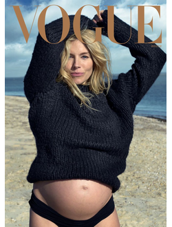 Vogue US Magazine Winter 2024 Sienna Miller Cover, Иностранные журналы в Москве, Intpressshop