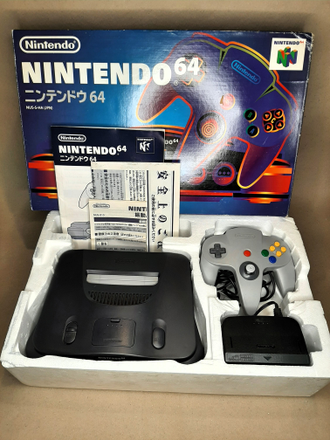 Nintendo N64 NTSC-J в полном комплекте