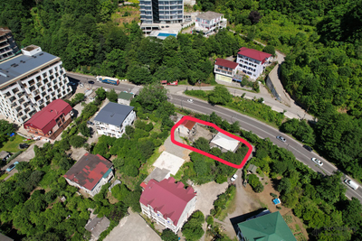 Продаётся земельный участок в пригороде Батуми - Квариати. в 70-и метрах от моря! 500$/M2