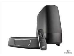 Polk Audio MagniFi Mini Cаундбар в комплекте с беспроводным Cабвуфером. Мощность: 150 Вт