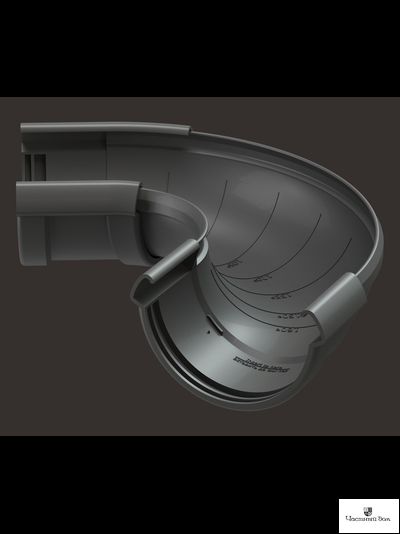 Угловой элемент желоба регулируемый LUX