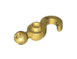 Hook with Tow Ball, Pearl Gold (30395 / 6114529)