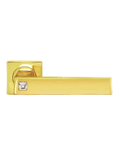 Дверные ручки Morelli Luxury MOUNTAIN OF LIGHT OSA Цвет - Матовое золото