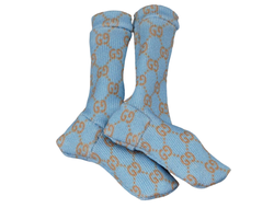 Женские носки (голубые) 1/6 Classic socks (SA032B) - SA Toys