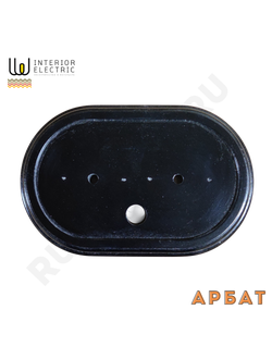 подложка для двойной розетки Арбат тонировка венге