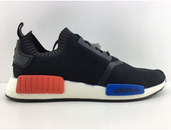 Adidas NMD (Черные с белой подошвой)