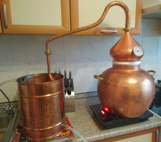 Аламбик традиционный CopperCrafts Португалия (CopperCrafts) арт.1013