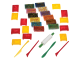 Пластилин JOVI (Испания), набор, 12 цветов, 600 г, 12 формочек, 3 стека, скалка, в контейнере, 340