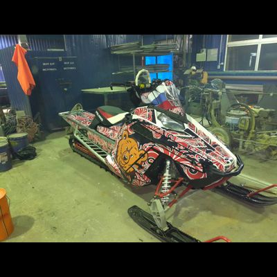 POLARIS RMK Хохлома с медведем - 2009-2015 [513]