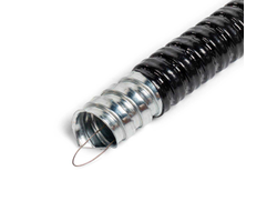 Металлорукав МРПИнг «DIESEL» 32 с протяжкой в маслобензостойкой ПВХ-изоляции