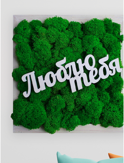 Живая Эко-Картина "Люблю тебя" 1083