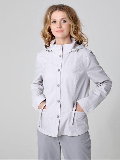 Ветровка жен. ДВ 24144 серый