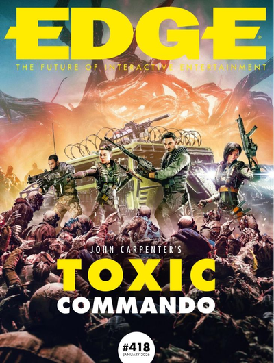 Edge Magazine Issue 418 January 2026 John Carpenters Toxic Commando + Zelda 40 years celebration настенный календарь 2026