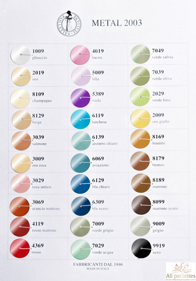 Пайетки 3 мм № 3009