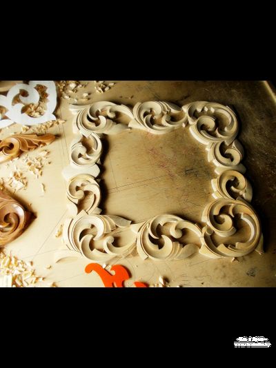 Резьба для рамы зеркала