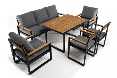 Обеденный комплект из алюминия Topa L