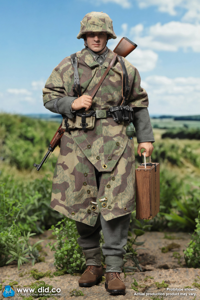 ПРЕДЗАКАЗ - Немецкий минометчик - Коллекционная фигурка 1/6 WWII German GD Infantry Mortarman – Bruno (D80195) - DID ?ЦЕНА: 24500 РУБ.?