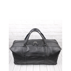 Кожаная дорожная сумка Avellino black (арт. 4039-01)