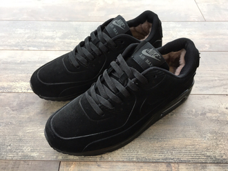 Кроссовки Nike Air Max 90 VT Black зимние