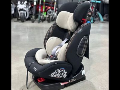 Автокресло Luxmom 277 (Isofix, 0-36 кг, 0-12 лет) Черная сетка