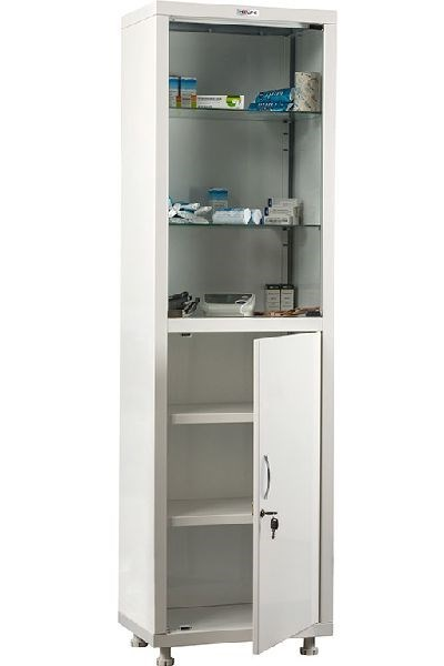Шкаф медицинский металлический Промет МД 1 1760/SG