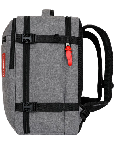 Рюкзак Сумка Чемодан ручная кладь 40x30x20 Optimum Wizz Air Light, серый