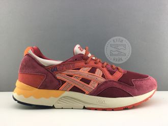 Asics GEL LYTE V Красные с оранжевым (36-45) Арт. 024МF