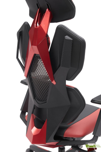 Кресло Everprof Tiger Экокожа Красный