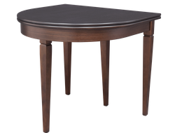 Стол Статус полуовальный раскладной 90/70(140)/76 или 90/80(160)/76 см