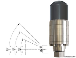 Насадка для мойки поверхностей А43 FR2 с гидроприводом; 20-25 л/мин; 140 бар;(нерж).вход 1/2г.