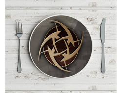 Тарелка "Counter-Strike, CS GO, Контр Страйк" №6