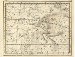 Картина обогреватель, фото старинной Карты созвездий Телец