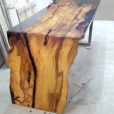 стол из слэба граба