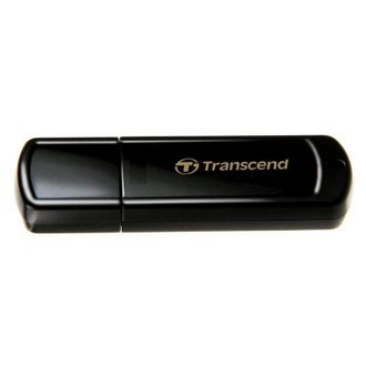 Флеш-память Transcend JetFlash 350, 64Gb, USB 2.0, черный, TS64GJF350