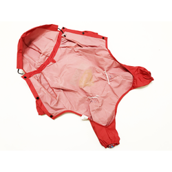 Дождевик для крупных собак Superman красный