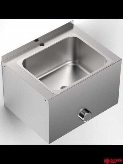 Рукомойник настенный РМКн-400 с кнопкой бедренной подачи воды