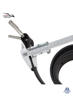 Ремень Keep Diving грузовой резиновый 150см синий