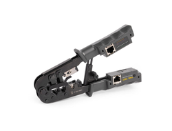 Пресс-клещи для RJ разъемов JT-02T (кримпер) для разъемов RJ-45, RJ-12, RJ-11 c тестером витой пары