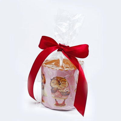 Пакетик с плоским дном для кулича/сладостей, 11*28см (100 шт.)