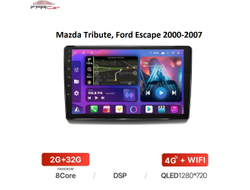 Штатная магнитола FarCar для Mazda Tribute, Ford Escape 2000-2007 на Android 12