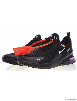 Nike Air Max 270 x Off White Черные Унисекс (36-45)
