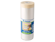Укрывная пленка Folsen с малярной лентой 5дн. 33м x 1.4м арт. 099140033
