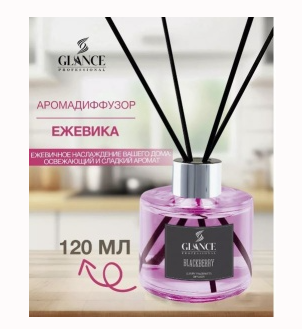 GLANCE Ароматический Диффузор BLACKBERRY-ЕЖЕВИКА