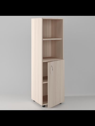 Шкаф для документов полуоткрытый, однодверный, 400?380?1400 мм