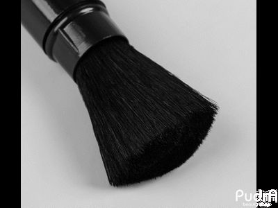 QUEEN FAIR Кисть для макияжа, для пудры и румян | выдвижной натуральный волос