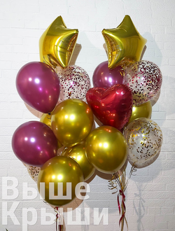Сет воздушных шаров для неё "Роскошь"