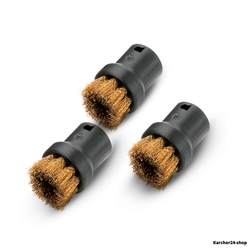 Круглые щетки с латунной щетиной, 3 шт (2.863-061.0)